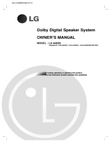LG LHS-A4000WA User manual