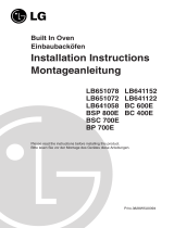 LG BP 700E Owner's manual