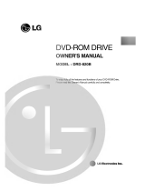 LG DRD-820B Owner's manual