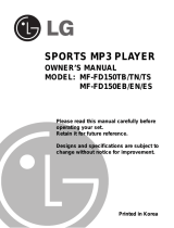 LG MF-FD150ES Owner's manual