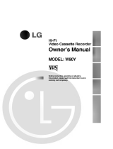 LG W90Y Owner's manual