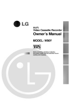 LG W90Y Owner's manual