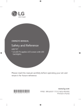 LG 43LH570V-ZD Owner's manual