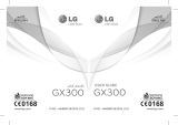 LG GX300.ACISBK User manual