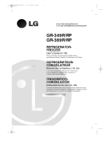 LG GR-349RP Owner's manual
