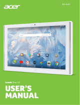 Acer Iconia One 10 B3-A42 User manual