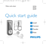 Philips SA4 SA4126 Quick start guide