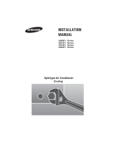 Samsung AS18FLX Installation guide