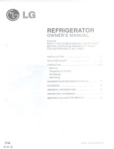 LG GR-151SW Owner's manual