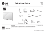 LG 65UJ752T Quick setup guide