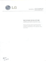 LG GR-232SLFH Owner's manual