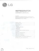 LG GR-151SF.ASWQSBI Owner's manual