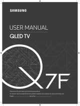 Samsung QE75Q7FNAT User manual