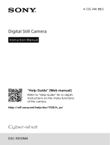 Sony Cyber Shot DSC-RX10 M4 User manual