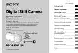 Sony DSC-P150/LJ - Cyber-shot Digital Still Camera User manual