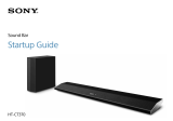 Sony HT-CT370 Quick start guide