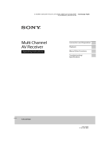 Sony STR-DH590 User manual