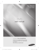 Samsung DVD-SH873 User manual