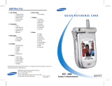 Samsung SCH-a600 Quick start guide