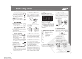Samsung RF261BEAEBC Quick start guide