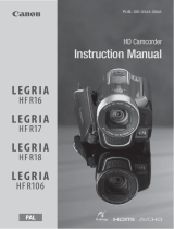 Canon LEGRIA HF R16 Owner's manual