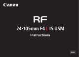 Canon RF 24-105mm f/4L IS USM User manual