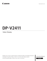 Canon DP-V2411 User manual