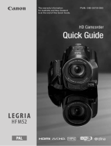 Canon LEGRIA HF M52 User guide