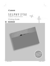 Canon SELPHY CP760 User manual
