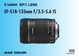 Canon EF-S 18-135mm f/3.5-5.6 IS User manual