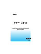 Canon EOS 200D User manual