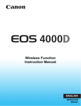 Canon EOS 4000D User manual