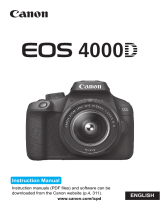 Canon EOS 4000D User manual