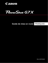 Canon PowerShot G7 X Quick start guide