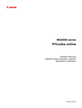 Canon PIXMA MG5550 User manual