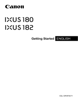 Canon IXUS 182 Quick start guide