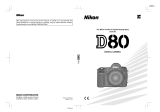 Nikon 9425 - D80 Digital Camera SLR User manual