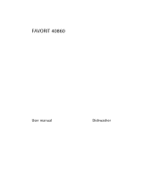 Aeg-Electrolux F40860 User manual