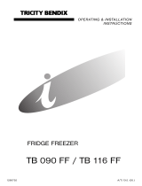 Tricity Bendix TB 090 FF User manual