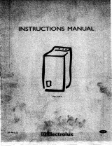 Electrolux EW1120Y User manual