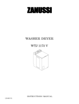 Zanussi WTJ1173V User manual