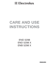 Electrolux END5298X-REBR User manual