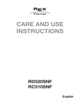 Rex-Electrolux RC510SNF-RUER User manual