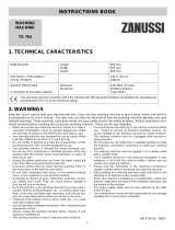 Zanussi TS762 User manual