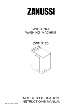 Zanussi ZWT3120 User manual