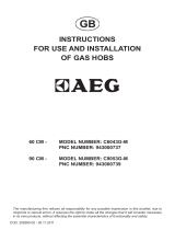 AEG C6043G-M User manual