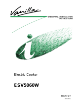 Moffat ESV5060W User manual