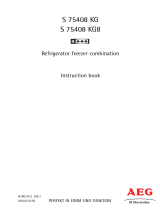 Aeg-Electrolux S75408KG8 User manual