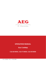 AEG CGA 75 WOK User manual