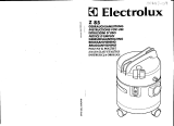 Electrolux Z85 User manual
